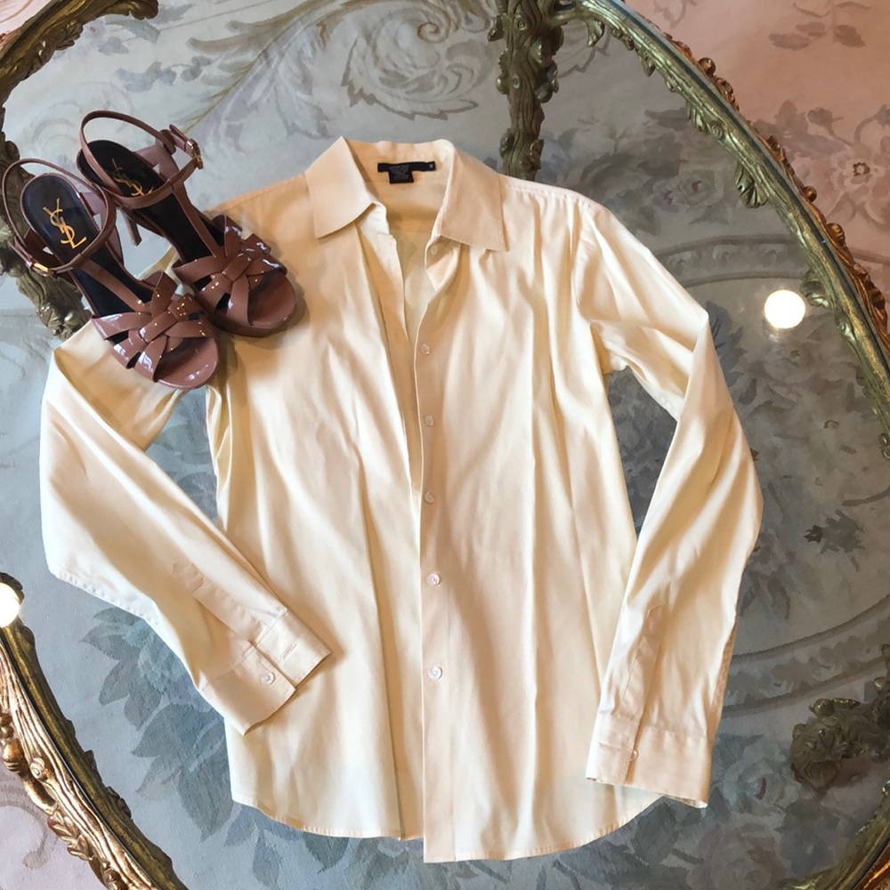 Alara shirting pale yellow